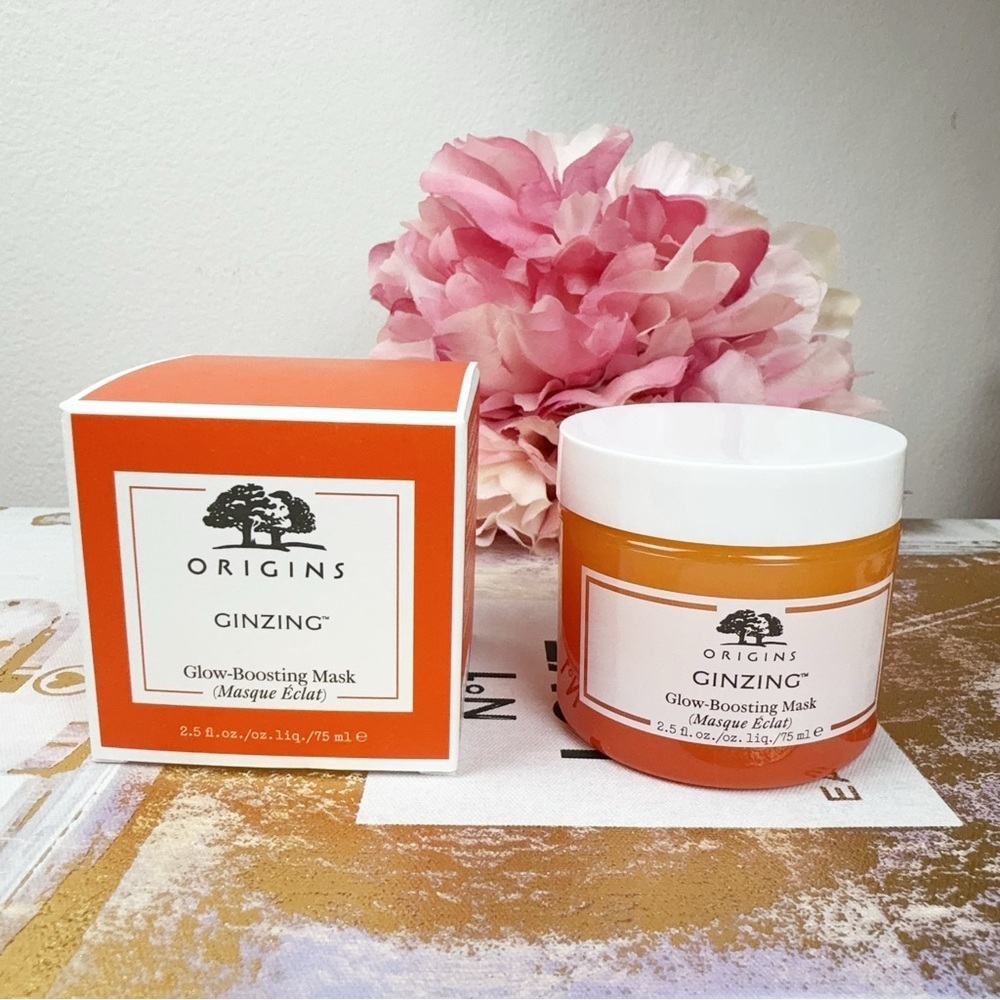 NEW Origins GINZING™ Glow-Boosting Mask 2.5 oz / 75 ml